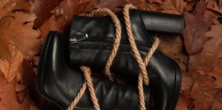 Botki damskie skórzane