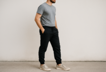Jak nosić joggery męskie zimą